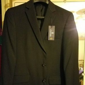 NWT Black Stafford Suit Jacket 42L